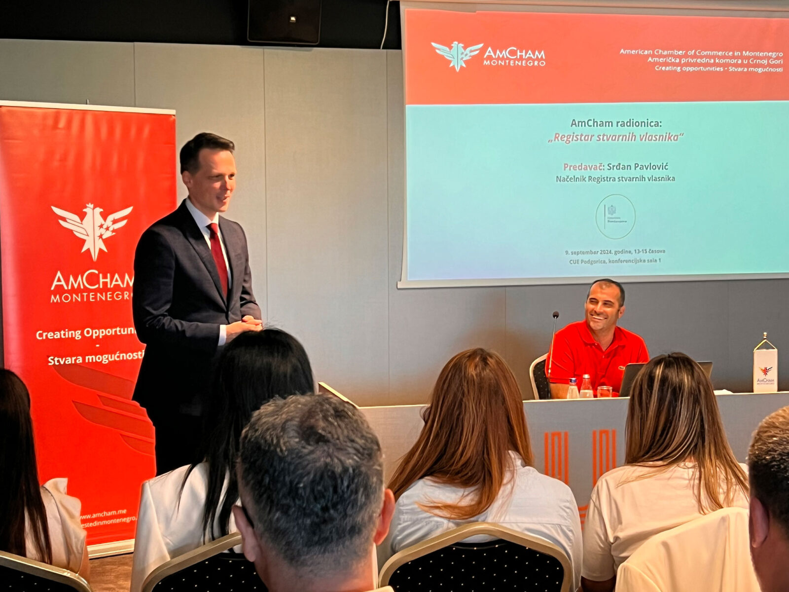 A workshop on the topic “Register of Beneficial Owners” was held, organized by AmCham with the support of the Tax Administration of Montenegro.